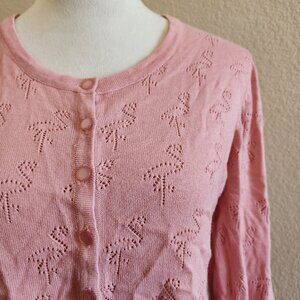 Flamingo Cardigan Dancing Days by Banned - Pink - Medium